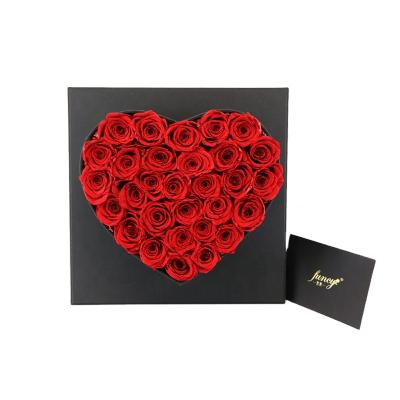 China Luxury Preserved Natural Real Roses Gift Choice Last 3 Years Preserved Real Roses for sale