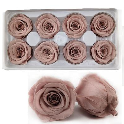 China Natural Arrangement Forever Eternal Rose Valentine Rose Box Stabilized Rose Flower for sale