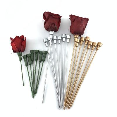 China Plastic Plastic Roses Stems Forever Preserved Roses Arrangement Soft Touch Natural Eternal Immortal Preserved Roses Stems for sale