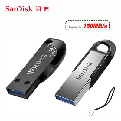 China SanDisk Plastic USB Stick 3.0 Key USB Flash Drive 128GB 64GB 32GB Pen Drives Pendrive USB Pen Disk Flashdrive 256GB 512GB Memory For PC for sale