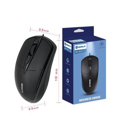 China Laptop Wholesale Personal Computer USB Wired Mouse Cable Mouse Full English Packing Office Mouse Can OEM for sale