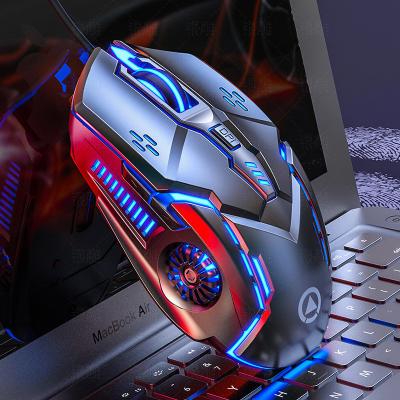 China Laser Mouse For PC Gamer Gaming Mice Ergonomic Mice With USB LED Backlit Mice For Computer Gamer Girl 3200dpi 6 Mice for sale