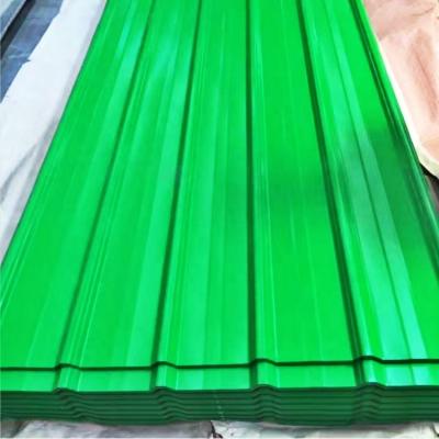 China Corrugated Prepainted Sheet Ppgi Construction Color Coated Roofing Sheet Color Coated Metal Roof Sheets for sale