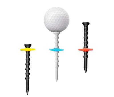 China Professionally Made Multicolor Premium Plastic Graduated Golf Tees Wooden for sale