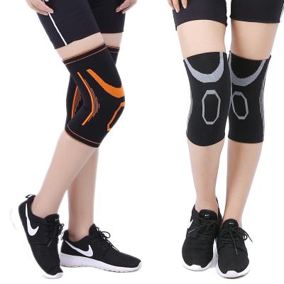 China Knee Brace Immobilize Wholesale High Quality Silicone Knee Sports Spring Support Anti-collision Riding Pads Increasing Running Fitness Outdoor Protector for sale