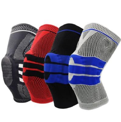 China Knee brace immobilize adjustable strapping sleeves knee brace compression sleeve support women men neopren knee support spring knee defender for sale