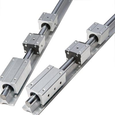 China Hotels TBR20UU Linear Motion Aluminum Linear Guide Circular Linear Motion Ball Slide Units Linear Guide Rail Block for sale