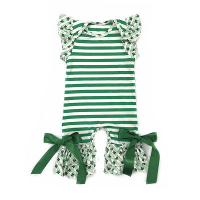 China Romper/baby onesie/jumpsuit clothes romper baby clothing St Patricks Boutique baby romper for sale