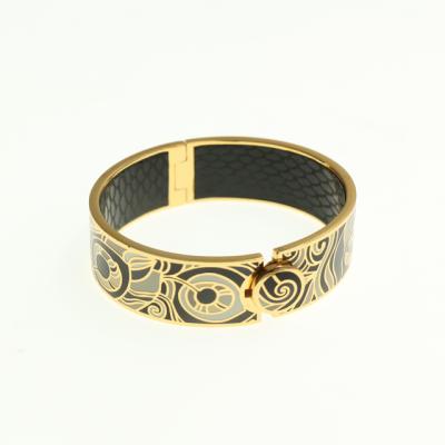 China CLASSIC Fashion Gold Plated National Features Bracelet Of 19 Mm Width Bracelets For Men And Women for sale