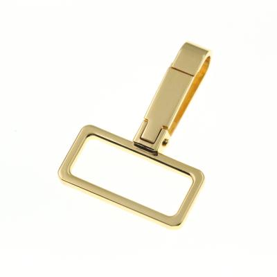 China Fashion Hardware Accessories Dog Clips Zinc Alloy Dogleash Gold Plating Connector Designed For Garment&Handbags for sale