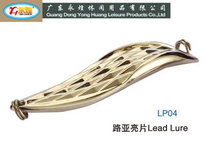 Chine le type 10G ovale attrait de pêche de moulage mécanique sous pression/poids platine de pêche à vendre