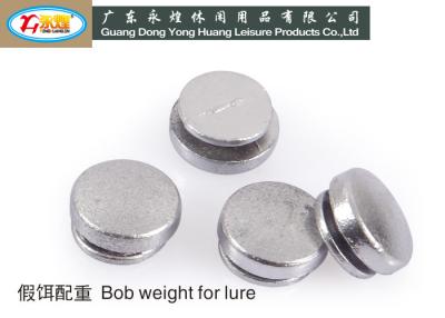 China Small Round shape Lead Fishing Weights , 3.5G  flat fishing weights for sale