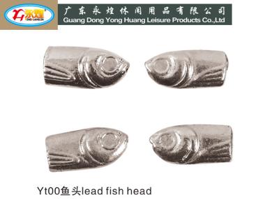 China Plating Lead Fishing Weights , deep sea fishing weights 2.7-3.6G/PCS for sale