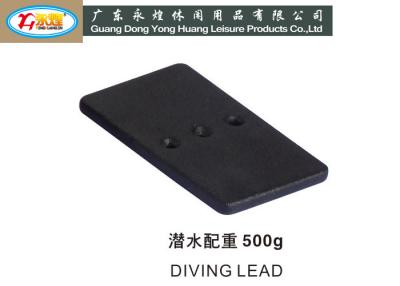 Chine Poids plats favorables à l'environnement de l'avance 0.5KG pour le noir mat de plongée à l'air à vendre