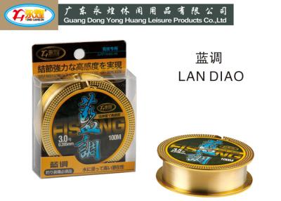 China Wear resistance lan diao type nylon fishing line with strong pulling force for sale