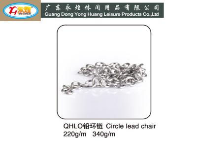 China SGS Approved 220G Per Meter Circle lead chain for cast Fishing net for sale