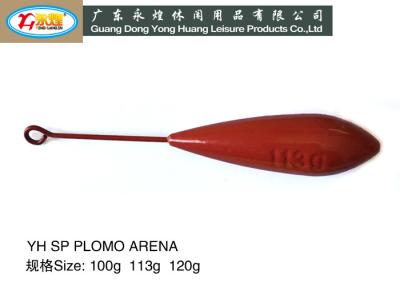 China YHSPPLOMO ROJO 120G a presión venta de la fábrica de la ventaja de la pesca de la fundición de ultramar directamente en venta