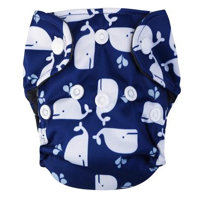 China Baby Cloth Diapers Newborn AIO Printed Reusable Infant Cloth Diaper for sale