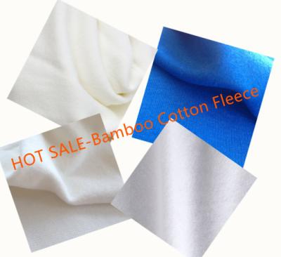 China Wholesale Moisture-absorbent Bamboo Cotton Fleece Fabric for sale