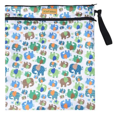 China Polyester THX OEM Cloth Diaper Bag Wet Waterproof Wet Bag ODM Wet Bag for sale