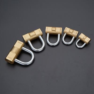 China Wholesale Model Painted Padlock Mini Color Copper Hammer Big Padlock Door China Suppliers for sale