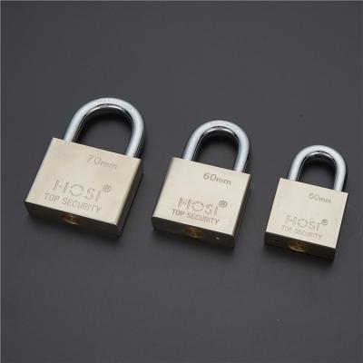 China Hot Sale Door Square Iron Padlock With Jumping Atomic Keys for sale