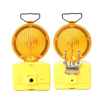 China PP Lens PC and CE Certification Low Led Traffic Barricade Lamp Warning Strobe Led Flashing Light for sale