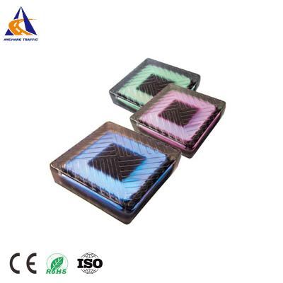 China Garden Landscape Stainless Solar Underground Lighting For Park Square Garden Paving LED Solar Ice Brick Lights for sale