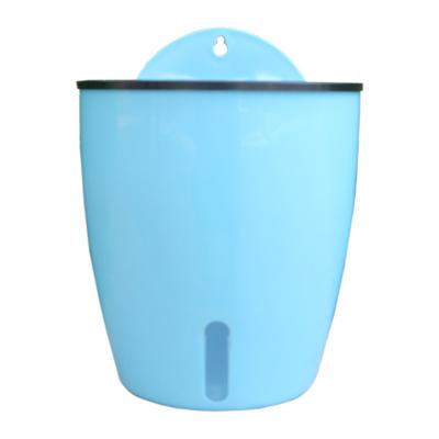 China Hot Sale Modern Amazon Pots Cotton Rope Flower Pot Self Watering Plastic Plant Pot for sale