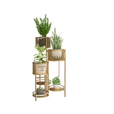 China Modern Made in China Top Quality Brand New Morden Metal Flower Floor Stand For Pots Metal Flower Pots Floor Stand Te koop