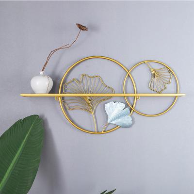 China New Modern Wall Hanging Bedroom Wall Storage Chinese Style Wall Decoration Iron For Interior Room Te koop