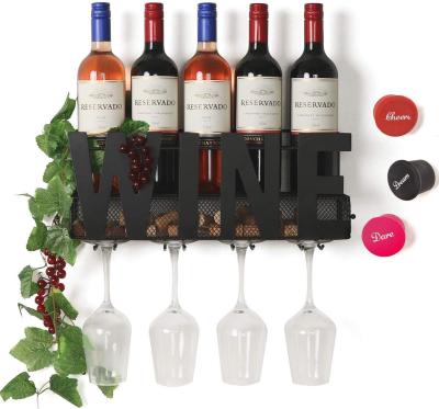 China Wholesale Store Stocked Show Stainless Steel Wine Rack with Factory Price zu verkaufen