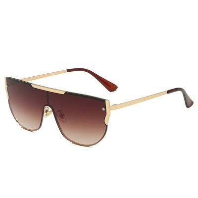 China Fashion Sunglasses 2021Hot Selling OEM Sunglasses Men Women Oversized Sunglasses Metal Sunglasses for sale