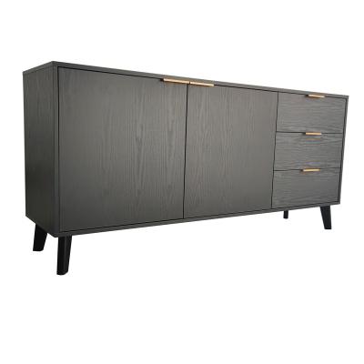 China Modern Customizable Modern Black Sideboard Cabinet Sideboard Cabinet For Home for sale