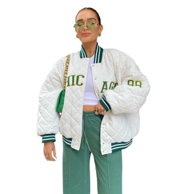 China The other 2021autumn and winter new style letter embroidery retro baseball uniform jacket for sale