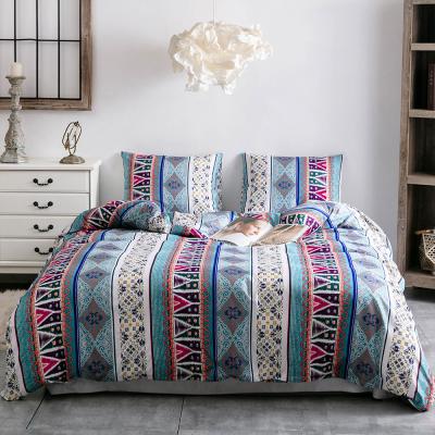 China Viable High Quality Ethnic Style Bedding Set Dora Duvet Cover Pillow Case Bed Sheet 3 Piece Set for sale