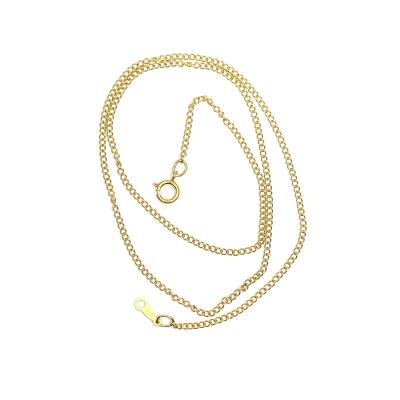 China Environmentally Friendly 14K Gold Filled Necklace Chains Women Chain 1.5 Mm 16 Inch 18 Inch for sale