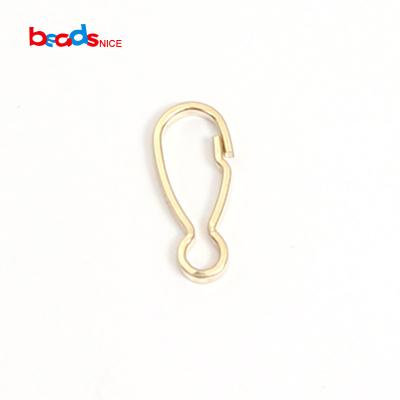 China Beadsnice Gold Filled Spring Clasp Jewelry Connectors For Necklace Bracelet Making Jewelry Findings Buckles Wholesale ID39863 39863 for sale