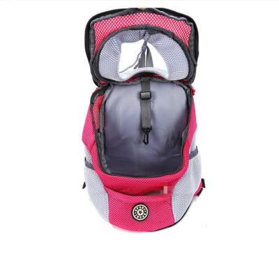 China Other Pet Backpack Dog Backpack Trunk Bag Breathable Portable Travel Dog Bag Pet Supplies Cat Backpack for sale