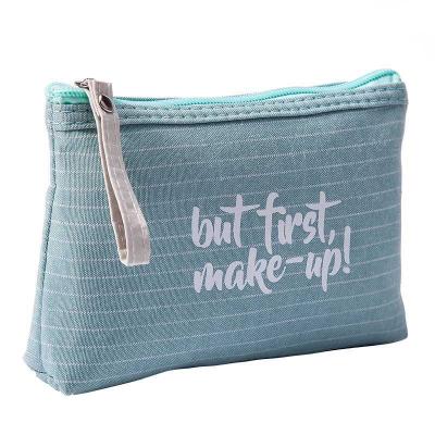 China Custom Normcore/Eco Friendly Wholesale Good Supplier Minimalist Make Up Bags Make Up Sack Canvas for sale