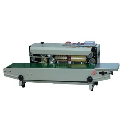 China High Efficiency Automatic Continuous Sealing Machine Nitrogen Lettering Hand Held Film Bag Sealer Machines for sale