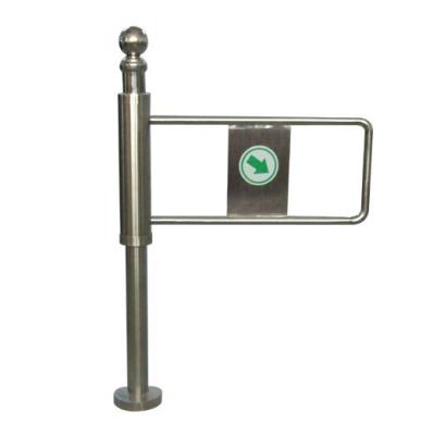 China 90 Rotation Degree Manual Swing Pedestrian Turnstile Gate for sale