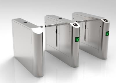 China Anti - Pinch Drop Arm Turnstile for sale