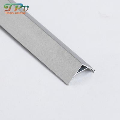 China Decorations For Lighting For Cabinet Corner Lighting 16MM Wide Strip Profile Surface Mounted Aluminum for sale