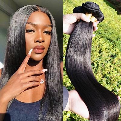 China 8A Healthy Silky Grade 8 Non Remy To 24inches Long Straight Natural Black Cheap Brazilian Hair Bundles 24inches Hair Wave Hair Vendors 100gram for sale