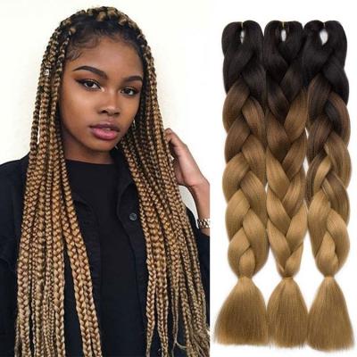 China Flame Retardant African Expression Braiding Hair Extensions, Black Braids Crochet Hair Extensions, Braiding Hair for sale