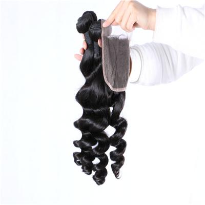 China 100% Virgin Remy Indian Remy Body Wave Body Wave Hair Cheap Hair Extensions Body Wave Hair With Closure for sale