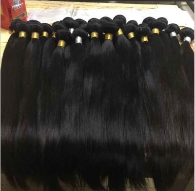 China Sellers 100% Healthy Virgin Hair Weave Bundles Cheap Hair Extension Weft Bundles Wholesale for sale