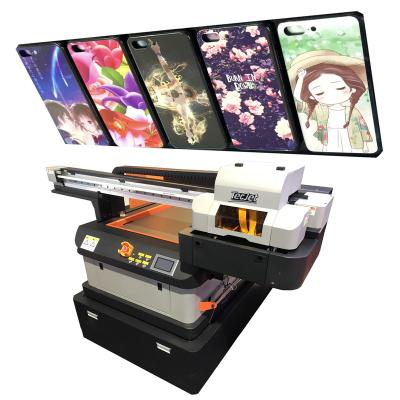 China Advertising company TECJET 6090G UV flatbed printer for canvas oil painting printing for sale