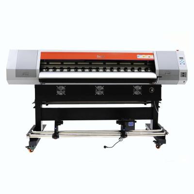 China Indoor Outdoor Advertising TECJET Digital Inkjet For Large Format Eco Solvent Printer Flex Banner Printing Machine for sale